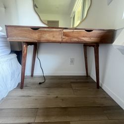 all natural wood desk