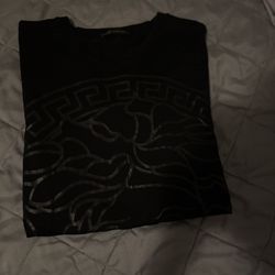 black Versace T-shirt