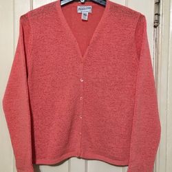 pendleton women’s vintage knit cardigan sweater Large