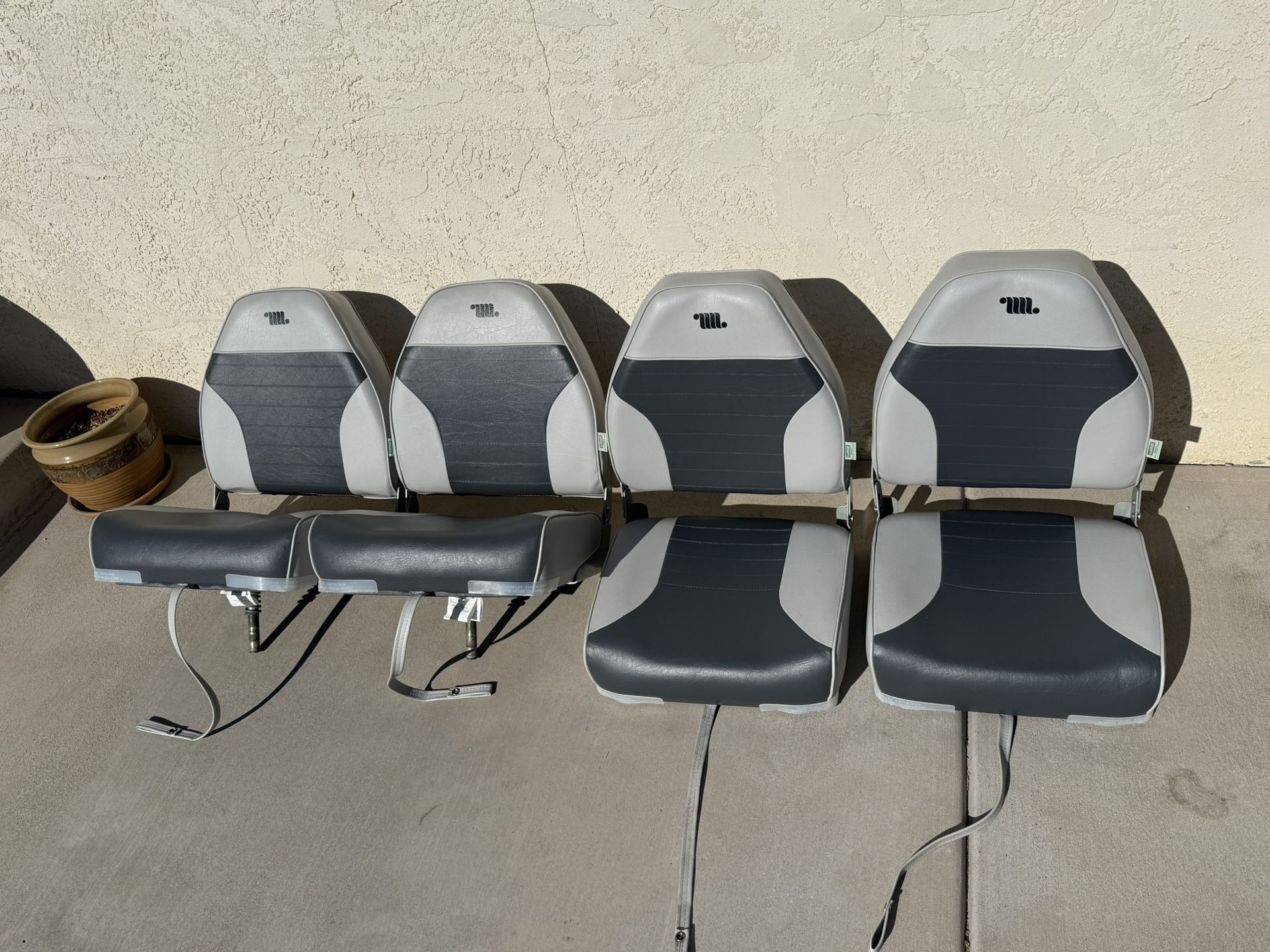 Boat Fishing Seats (QTY 4 ) - Wise 8WD588PLS 