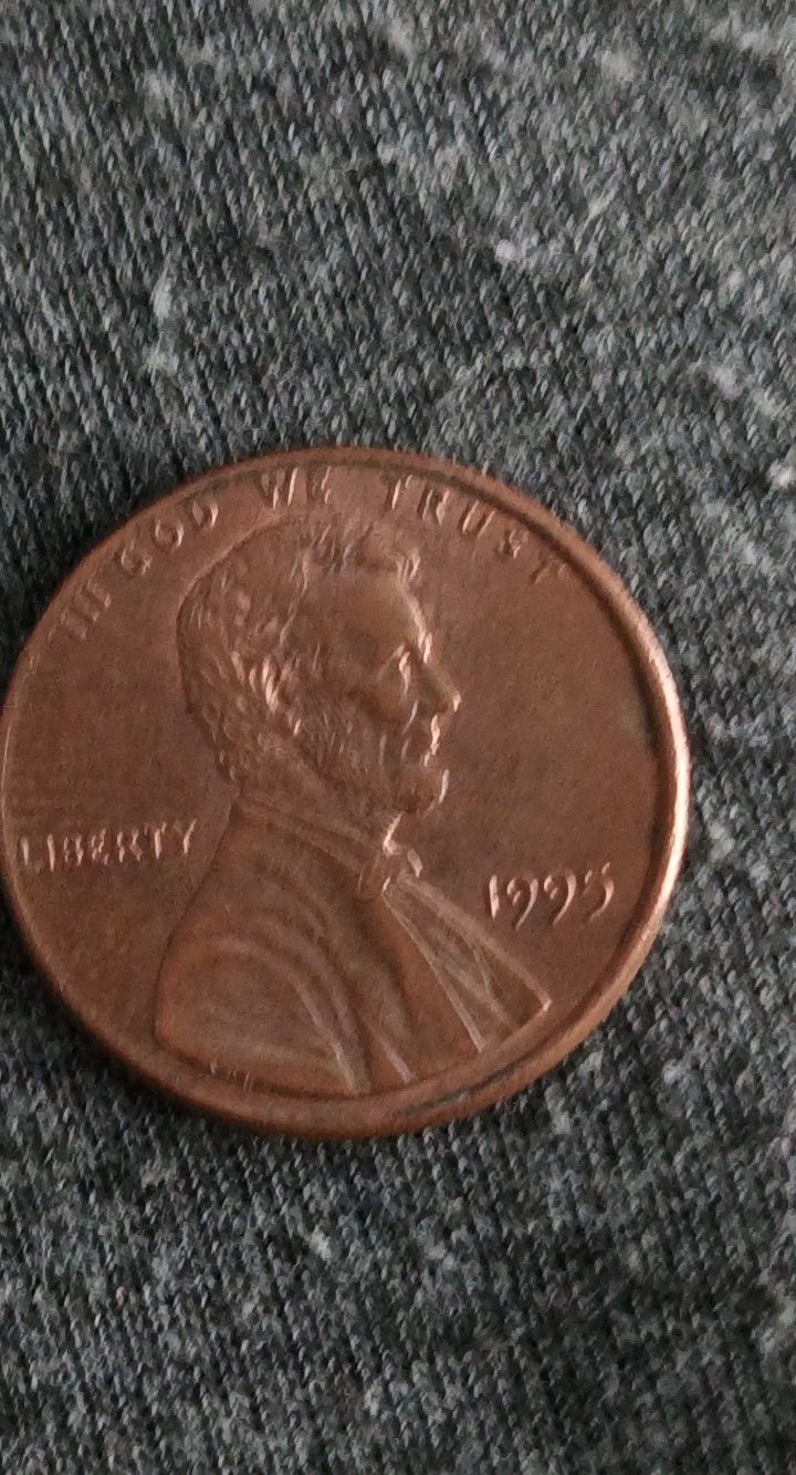 1995 Error Penny.