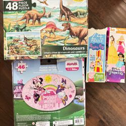 Free  - Puzzles - Melissa & Doug, Minnie, Peppa, Disney Princesses