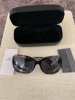 New Coach sunglasses
