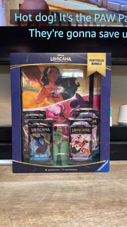 Lorcana Portfolio bundle (First Chapter & Floodborn)