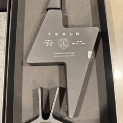 Limited Edition Tesla Tequila Bottle