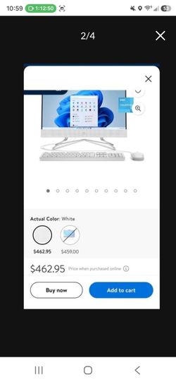 HP 22 All-in-One PC