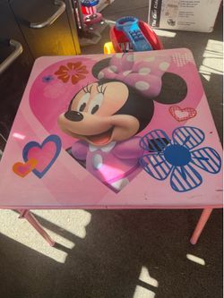 Minnie Mouse table only