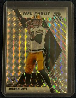 2020 Jordan Love Mosaic Prizm Rookie #264 NFL Debut Packers