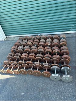 Dumbbells 5-120 lbs