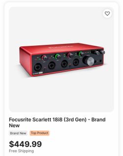 Focusrite Scarlett