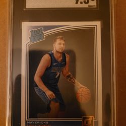 18 Donruss Luka Doncic RC SGC 9.5!