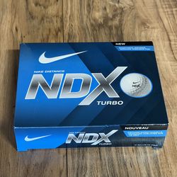 Nike NDX Turbo Golf Balls - 12 golf balls New 4 Packs Of 3