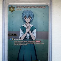 Evangelion Rei Ayanami SPR x2 – CB01-075 – Near Mint