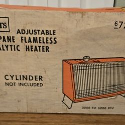 Vintage SEARS PROPANE Catalytic Heater