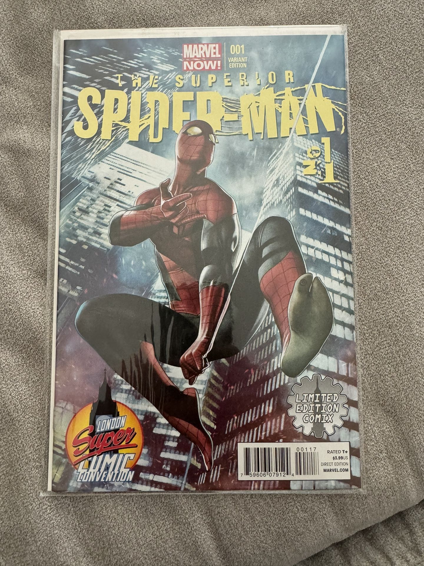 Superior Spider Man #1 London Super Comic Con Variant