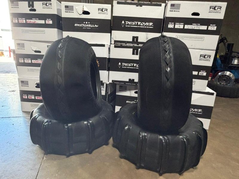 New Sandcraft  35" 14 Paddle Tires For Utv Sxs (We Finance)