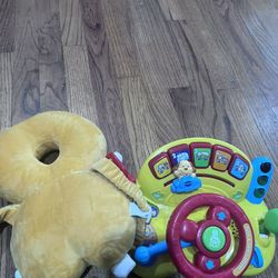 Baby Toy And Back And Head Support 