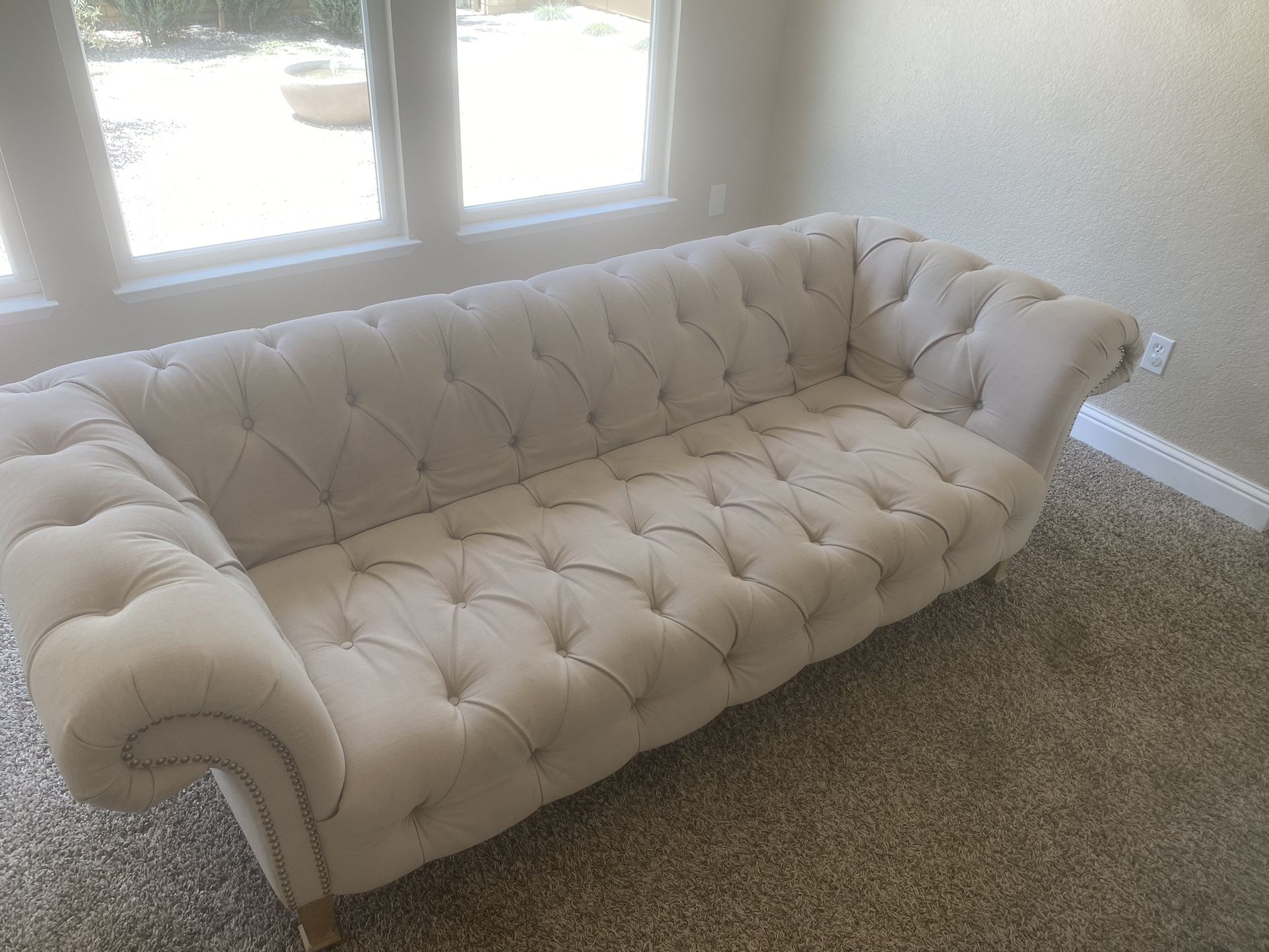 Diamond Tufted Sofa