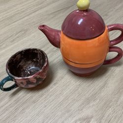 I Love You Handmade Tea Set