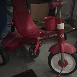 Kids bike red toy girls boys