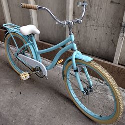 Women's Huffy Perfect Fit Frame 26 Beach Cruiser Bike Bicicleta 