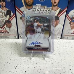 2023 Bowman Chrome 1st Bowman Auto Javier Valdes - Atlanta Braves #CPA-JVS 🔥