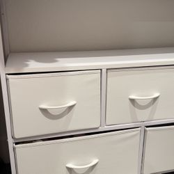 Tv Stand With Fabric Drawers
