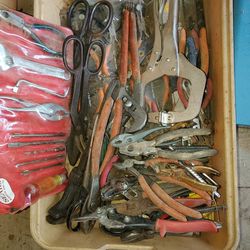 Pliers, Snips, Pipe Wrenches