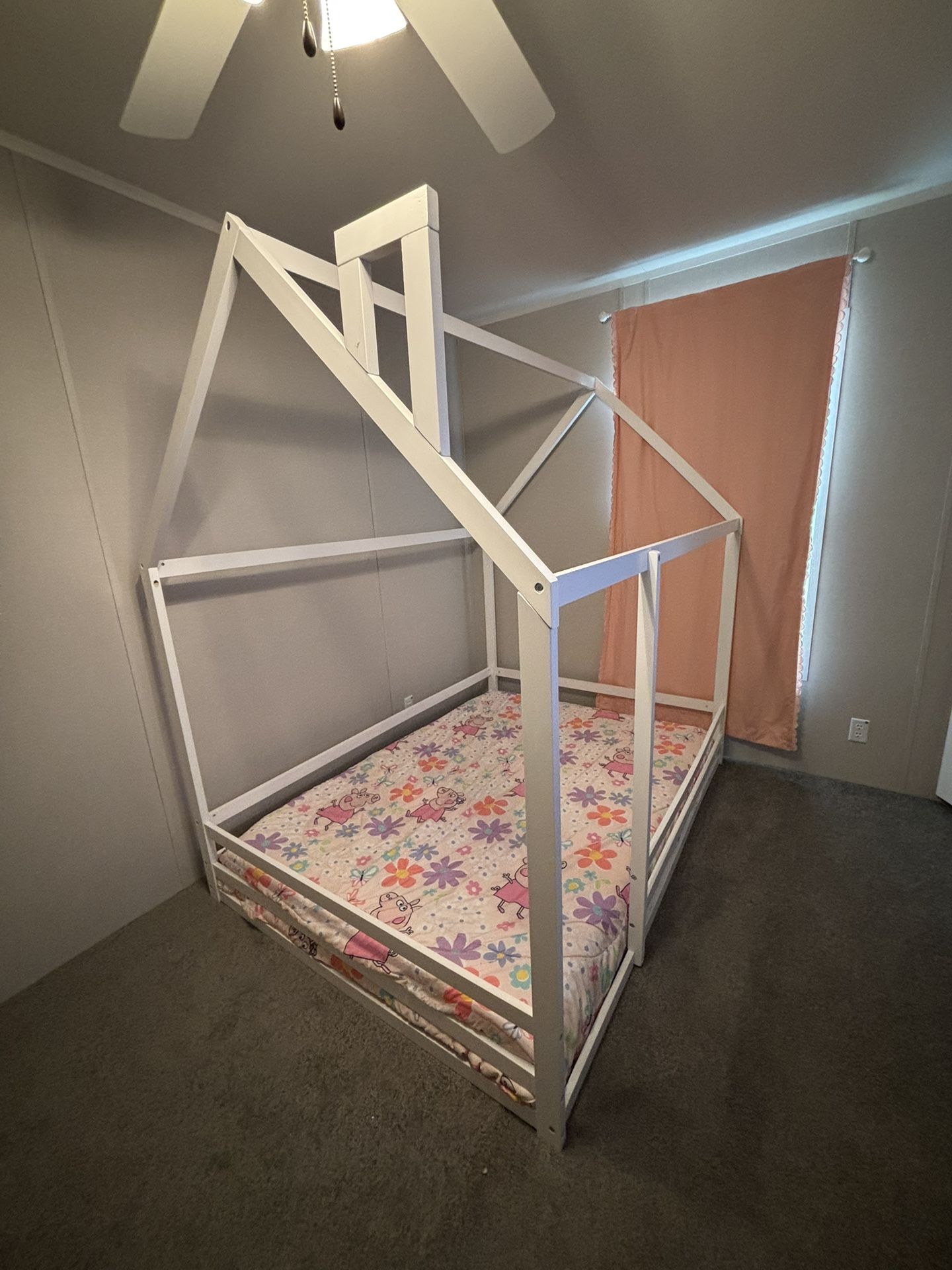 Full size Floor Bed Frame.