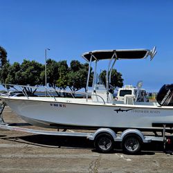 2016 21’ Thresher Center Console Boat With Dual Axle Trailer