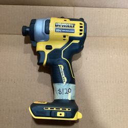 Dewalt 20V Atomic Brushless 1/4 Impact Driver  (Tool-Only) $120