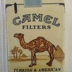 1980s vintage Camel Filter Lighter. 