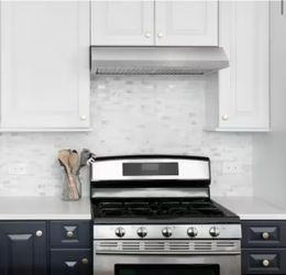 Vissani Cenza 30 in. 340 CFM Convertible Under Cabinet Range Hood in Stainless Steel with Electronic Touch Controls