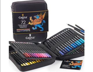 Castle art - 72 color pencils
