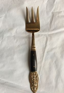 Gold plated fork from Thailand