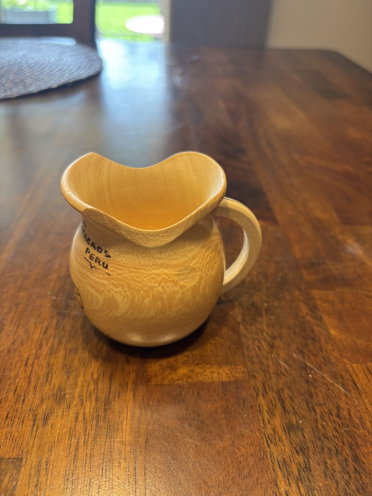 Vintage minature pitcher from Peru