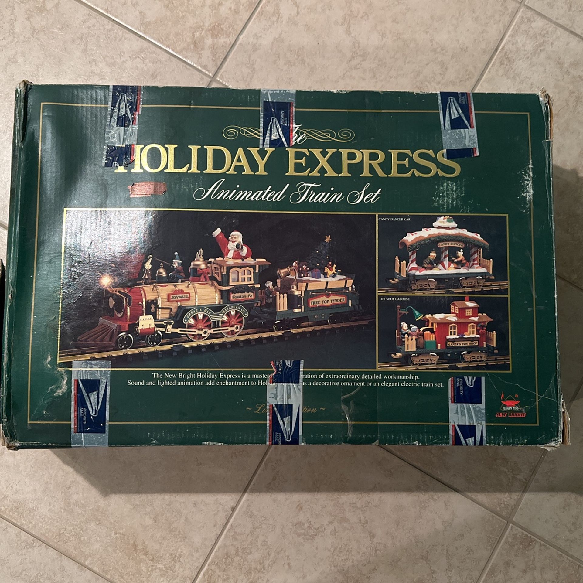 Holiday Express Animated Train Set