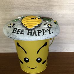 Bee Happy Table Decor And Garden Decoration 