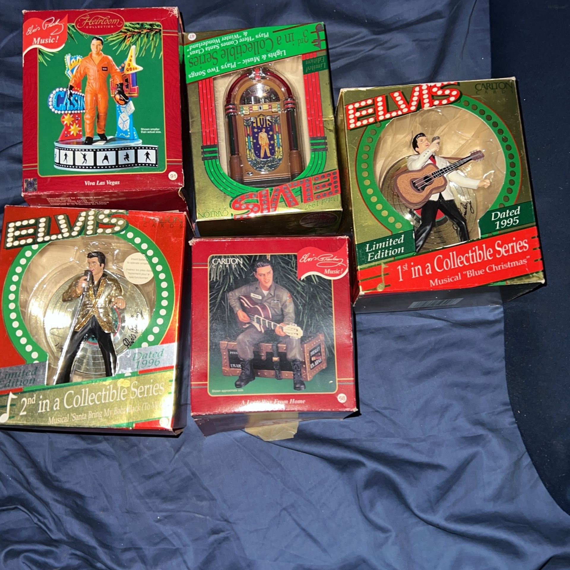 Elvis Presley Christmas Ornaments