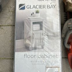 Glacier Bay Restroom Floor Cabinet