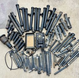 Complete Irrigation Sprinkler System Including over 60 Sprinklers (Hunter, RAINBIRD) Plus Spare Parts and Transformer Box SEE PICS! ONLY $30!!!!