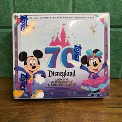 Topps Disneyland 70th Anniversary Hobby Box 