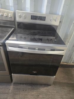 Whirlpool Stainless Steel Range Glasstop