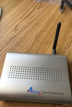 Airlink 101 Super G wireless Router