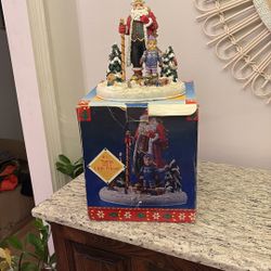 Santa And A Little Friend