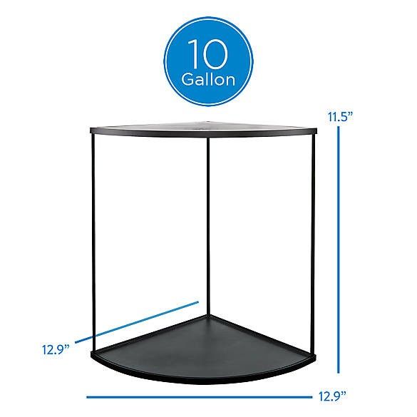 10 Gallon Corner Tank