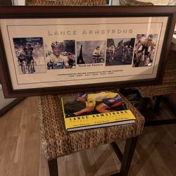 Lance Armstrong Tour De France Framed