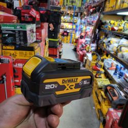 DEWALT 20V BATTERY 5.0 AH BATTERY $89