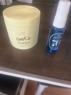Brand new SOL DE JANEIRO spray & TARTE cake body butter