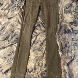 Amiri Jeans Grey Plain